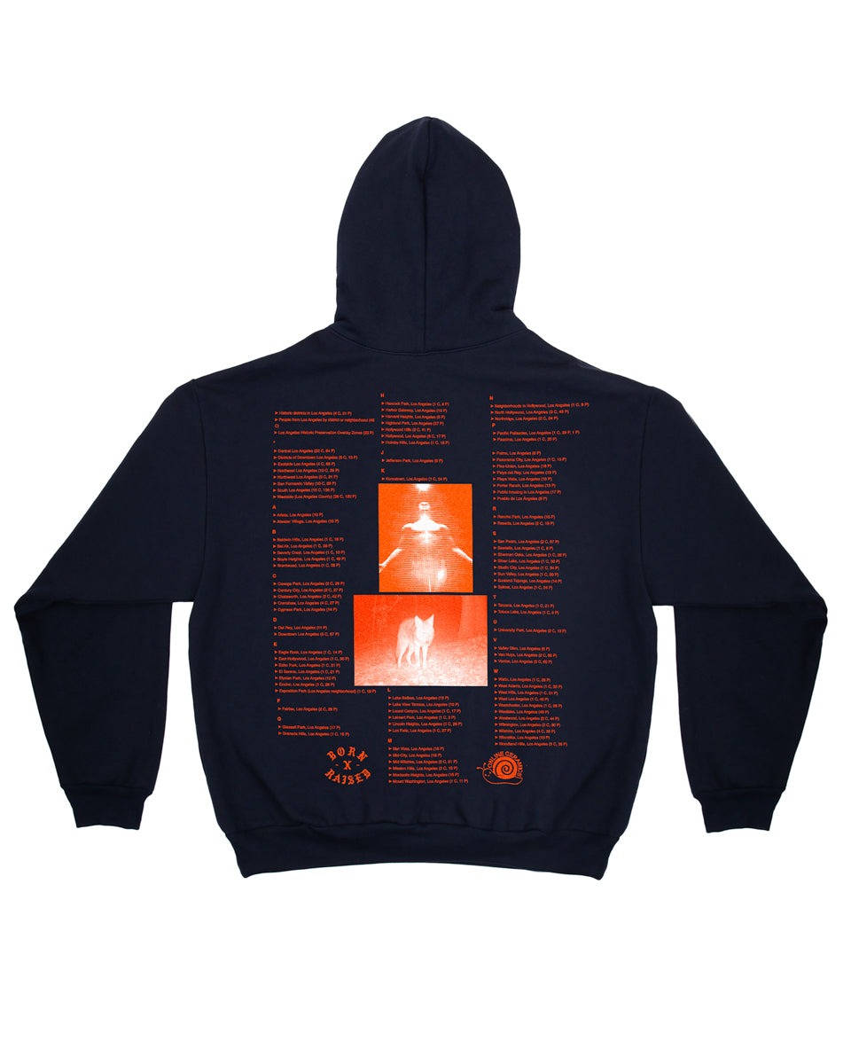 Born X Raised + Online Ceramics "Angel Inside" Hoodie - Image 2