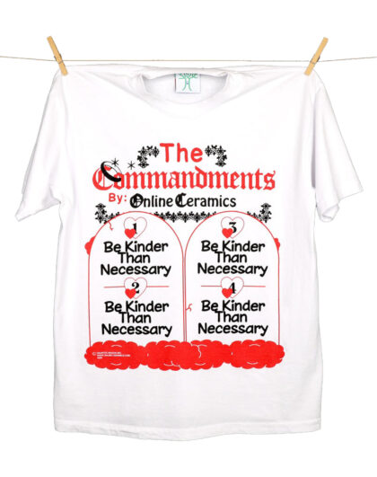 Online Ceramics Rules To Live By Tee