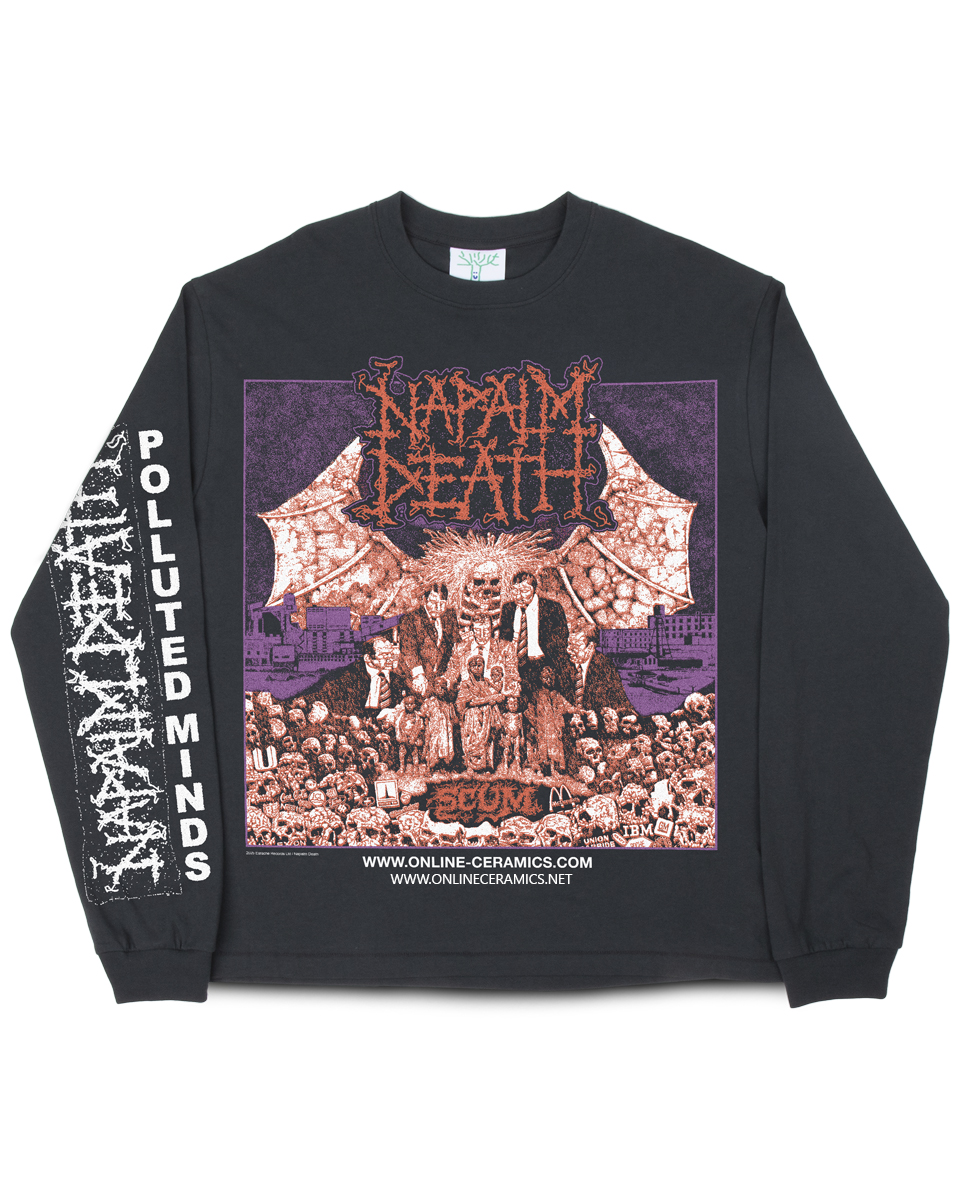 Online Ceramics Sun Polluted Minds Long Sleeve T-Shirt